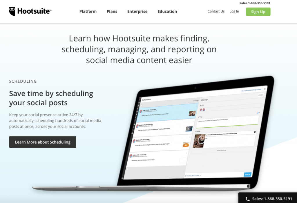 ابزار hootsuite